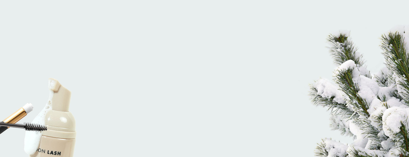 Snow On Pine with Clean Lashes DUO Aftercare