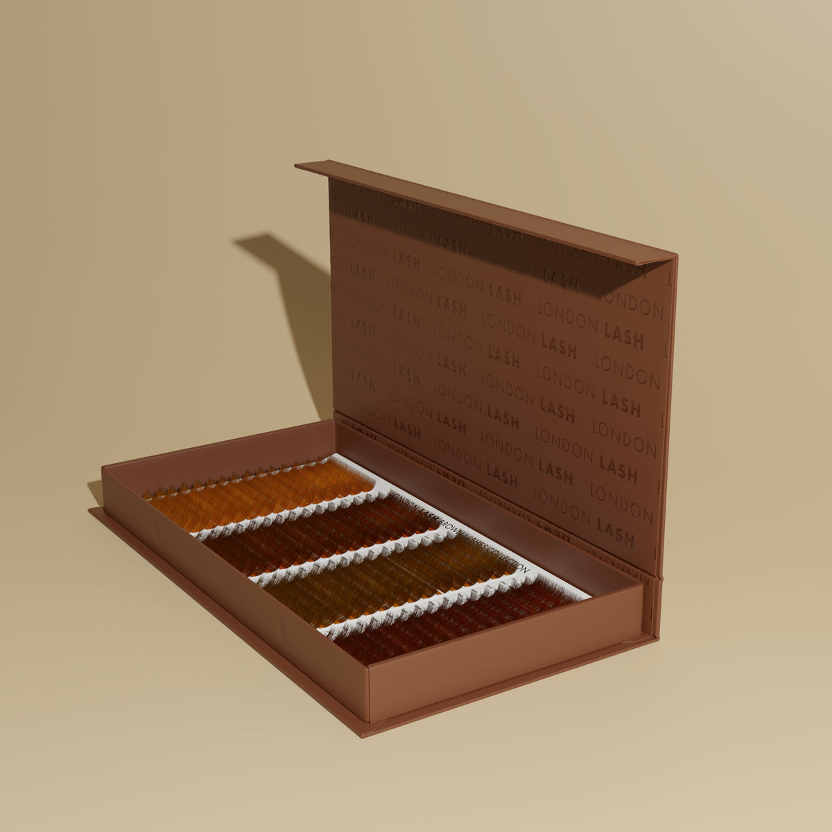 Braune Volume Lashes Kollektion 