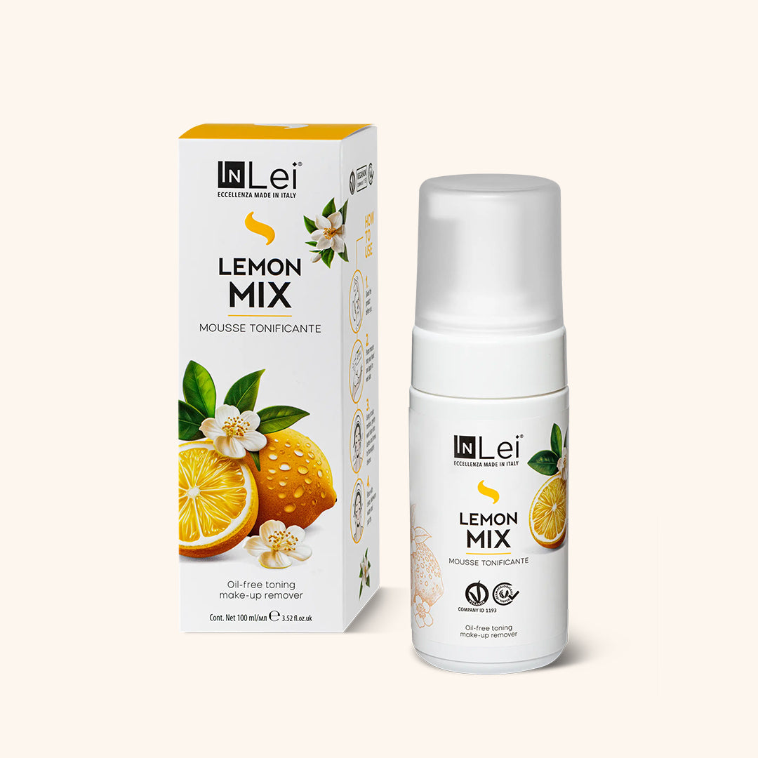 InLei® Zitronen-Mousse für Wimpern & Augenbrauen - 100ml