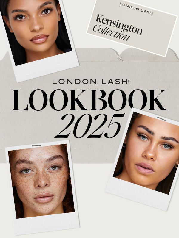 Londoner Wimpern-Lookbook