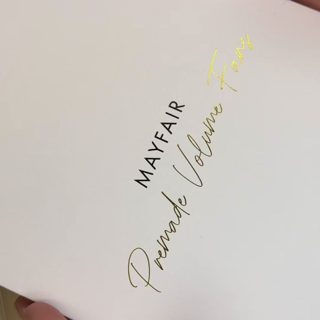 Schmale Mayfair Fertigfächer 4D 0.07 - 600 Fächer - Mix Tray